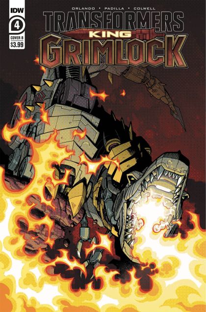 2021 - Transformers: King Grimlock #4 Var. B - M - ENG - PRE-ORDER 1