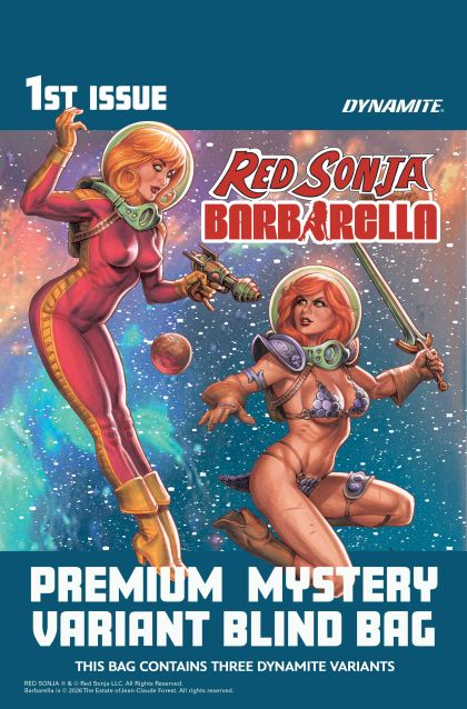 2026 - Red Sonja / Barbarella #1 Var. K - M - ENG - PROMO 1