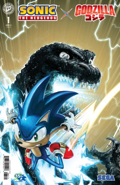 2026 - Sonic The Hedgehog X Godzilla #1 Var. D - M - ENG 1