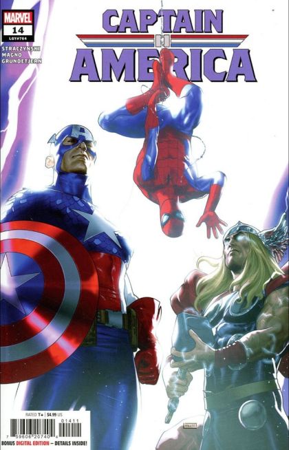 2024 - Captain America, Vol. 11 #14 Var. A - To Be, Or Not to Be, Broxton - M - ENG - PRE-ORDER 1