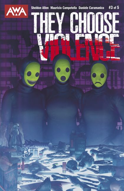 2025 - They Choose Violence #3 Var. A - M - ENG - PRE-ORDER 1