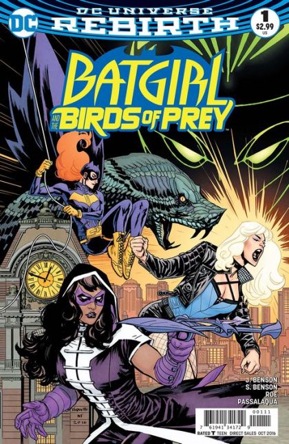 2016 - Batgirl And The Birds Of Prey #1 Var. A - Dead Of Night - M - ENG - PRE-ORDER 1