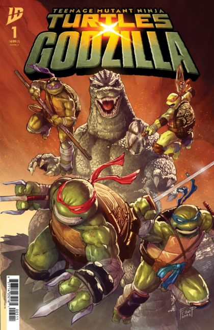 2025 - Teenage Mutant Ninja Turtles x Godzilla #1 Var. A - M - ENG 191