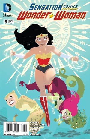 2015 - Sensation Comics Featuring Wonder Woman #9 - The Problem with Cats; Girls’ Day Out - M - ENG - PRE-ORDER 1
