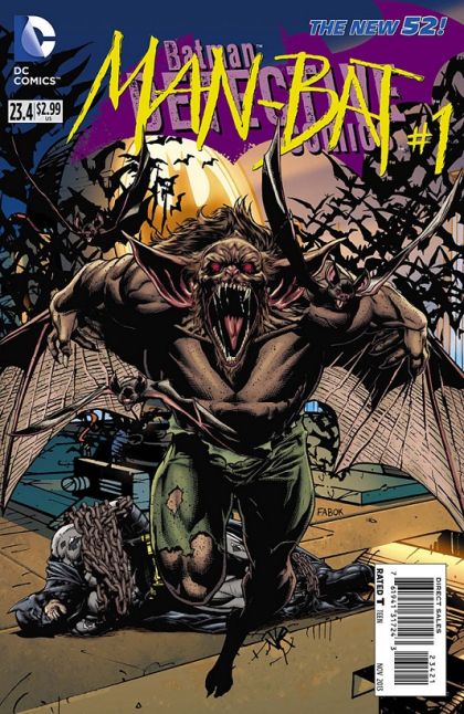 2013 - Detective Comics, Vol. 2 #23 Var. .4B - Man-Bat: Descent - M - ENG - PRE-ORDER 1