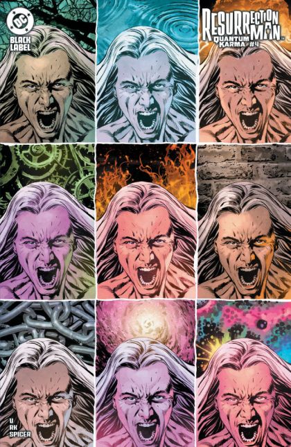 2025 - Resurrection Man: Quantum Karma #4 Var. B - Chapter Four - M - ENG - PRE-ORDER 1
