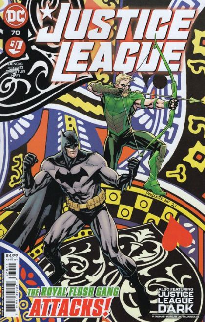 2021 - Justice League, Vol. 3 #70 Var. A - Part Two / Playing At Gods - M - ENG - PRE-ORDER 1