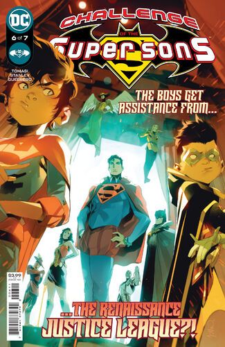 2021 - Challenge of The Super Sons #6 Var. A - Like Clockwork - M - ENG - PRE-ORDER 1