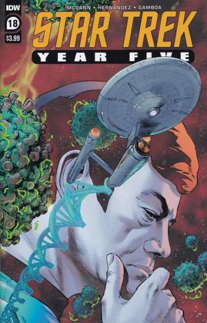 2021 - Star Trek: Year Five #18 Var. A - M - ENG - PRE-ORDER 1