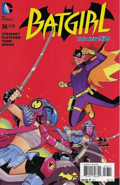 2014 - Batgirl, Vol. 4 #36 Var. A - Tomorrow Cries Danger - M - ENG - PRE-ORDER 1