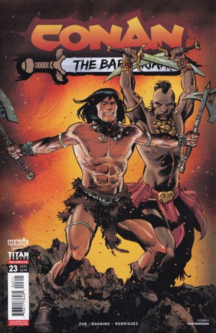 2025 - Conan the Barbarian #23 Var. A - A Nest Of Serpents - M - ENG - PRE-ORDER 1