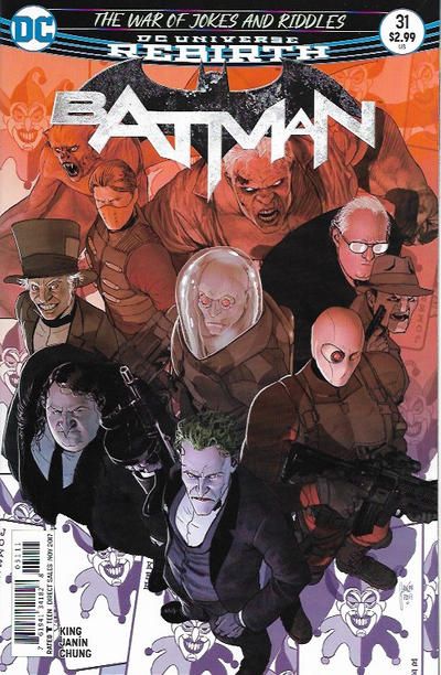 2017 - Batman, Vol. 3 #31 Var. A - M - ENG - PRE-ORDER 1