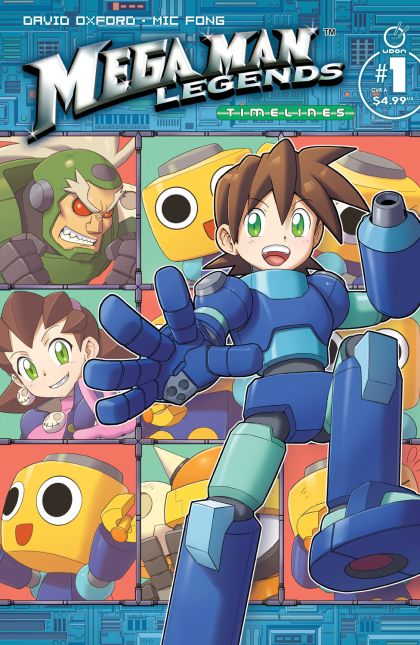 2026 - Mega Man Legends Timelines #1 Var. A - M - ENG 1