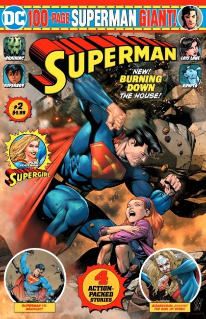 2020 - Superman 100-Page Giant, Vol. 2 #2 Var. A - Against the Odds / Fake-Outs / Brainiac Part 2 / Escape from Dinosaur Island Part 2 - M - ENG - PRE-ORDER 1