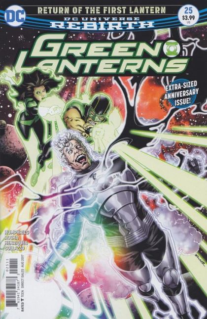 2017 - Green Lanterns #25 Var. A - The Return of the First Lantern - M - ENG - PRE-ORDER 1