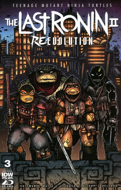 2024 - Teenage Mutant Ninja Turtles: The Last Ronin II - Re-Evolution #3 Var. B - M - ENG - PRE-ORDER 1