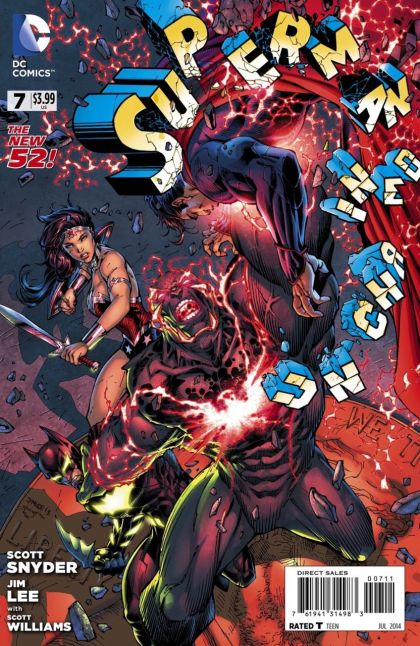 2014 - Superman Unchained #7 Var. A - Out Of Time - M - ENG - PRE-ORDER 1