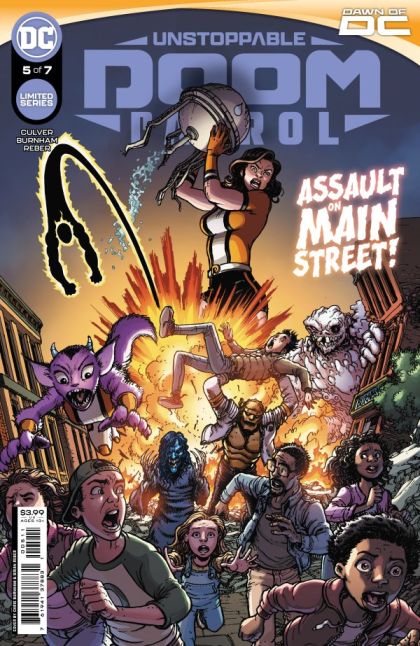 2023 - Unstoppable Doom Patrol #5 Var. A - Assault on Main Street - M - ENG - PRE-ORDER 1
