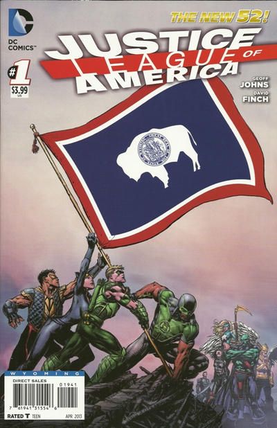 2013 - Justice League of America, Vol. 3 #1 Var. .WY - Chapter One - M - ENG - PRE-ORDER 1