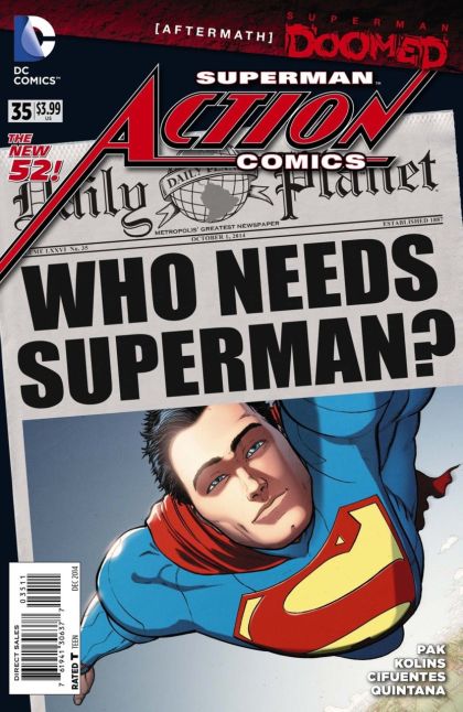 2014 - Action Comics, Vol. 2 #35 Var. A - After Doomed - M - ENG - PRE-ORDER 1