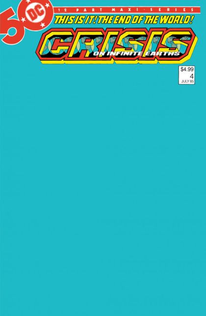 2024 - Crisis On Infinite Earths #4 Var. F - And Thus Shall the World Die! - M - ENG - PRE-ORDER 1