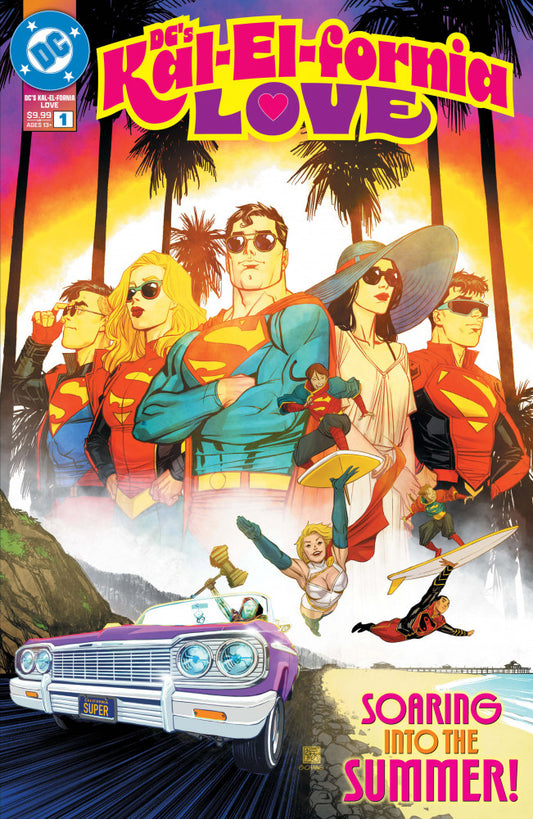 2025 - Kal-El-Fornia Love # 1 de DC Var. A - M - ENG