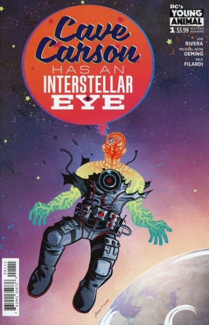2018 - Cave Carson Has An Interstellar Eye #1 Var. A - The Show Must Go On / Cave Carson Has an Educational Podcast #001 - M - ENG - PRE-ORDER 1