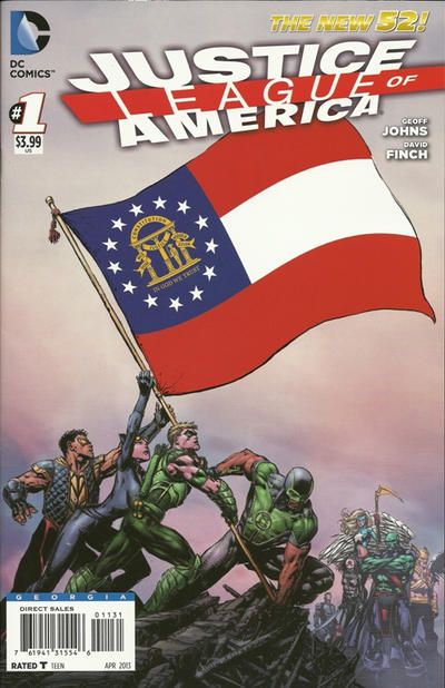 2013 - Justice League of America, Vol. 3 #1 Var. .GA - Chapter One - M - ENG - PRE-ORDER 1
