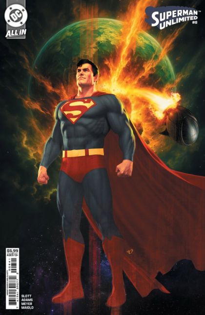 2025 - Superman Unlimited #8 Var. D - Rocketed From Earth - M - ENG - PRE-ORDER 1