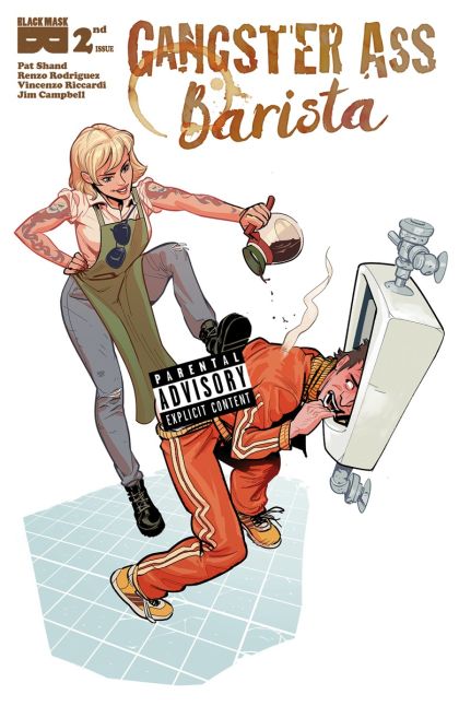 2023 - Gangster Ass Barista (Black Mask Studios) #2 Var. A - Affogato - M - ENG - PRE-ORDER 1