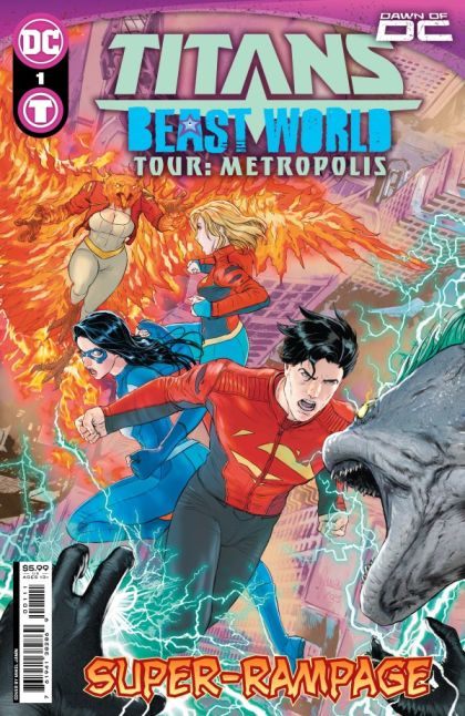 2023 - Titans: Beast World Tour - Metropolis #1 Var. A - Primal Pain / Turtle Boy / Don't Stop: A Tale from the Beast World - M - ENG - PRE-ORDER 1