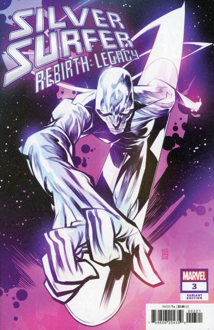 2023 - Silver Surfer: Rebirth - Legacy #3 Var. B - Silver & Black - M - ENG 1
