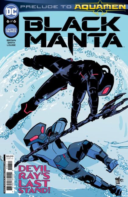 2022 - Black Manta #6 Var. A - Assassin of the Sea Conclusion - M - ENG - PRE-ORDER 1