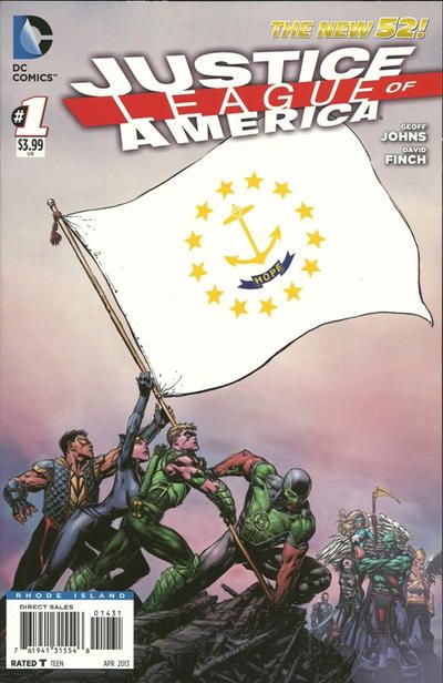 2013 - Justice League of America, Vol. 3 #1 Var. .RI - Chapter One - M - ENG - PRE-ORDER 1