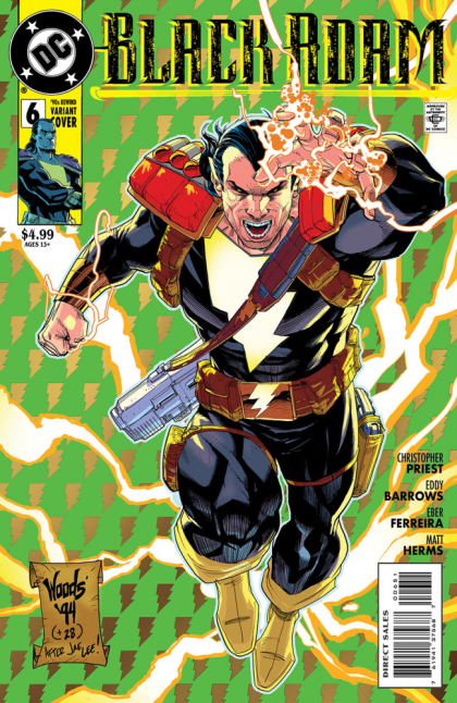 2022 - Black Adam, Vol. 1 #6 Var. E - Akhet - M - ENG - PRE-ORDER 1