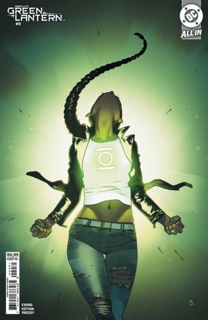 2025 - Absolute Green Lantern #9 Var. D - Goldface - M - ENG - PRE-ORDER 1