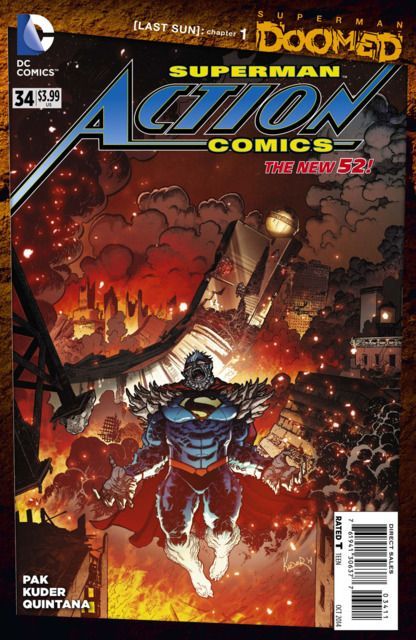2014 - Action Comics, Vol. 2 #34 Var. A - Assimilation - M - ENG - PRE-ORDER 1