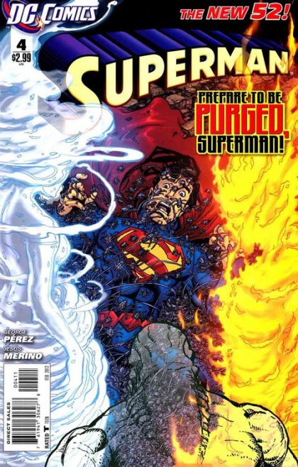 2011 - Superman, Vol. 3 #4 Var. A - Mind for the Taking - M - ENG - PRE-ORDER 1