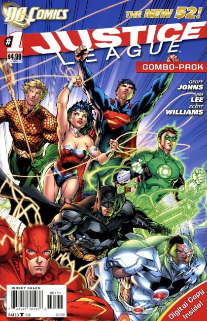 2011 - Justice League, Vol. 1 #1 Var. C - Part One - M - ENG - PRE-ORDER 1