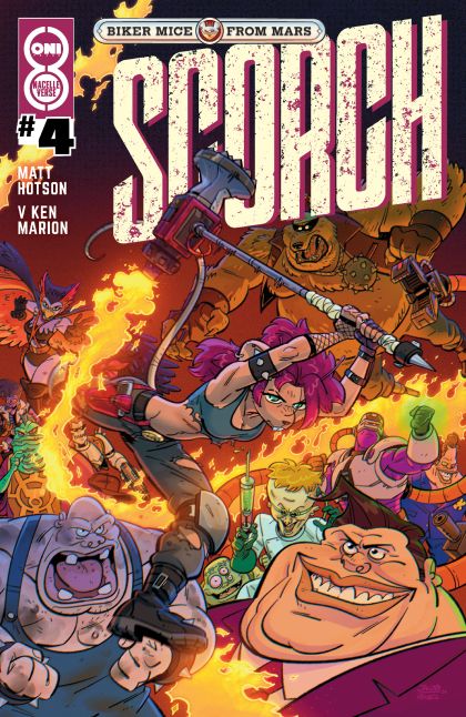 2026 - Biker Mice from Mars: Scorch #4 Var. B - M - ENG - PROMO 1