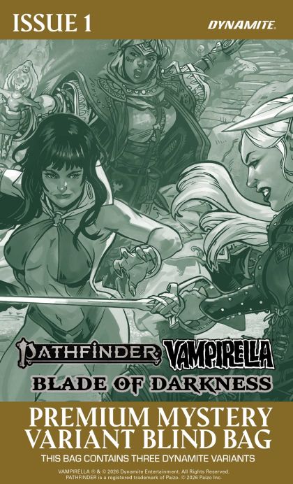2026 - Pathfinder / Vampirella: Blade of Darkness #1 Var. G - M - ENG - PROMO 1