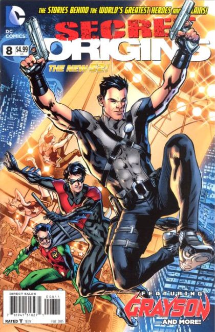 2014 - Secret Origins, Vol. 4 #8 - The Candidate / Animal Man / Full Deck - M - ENG - PRE-ORDER 1