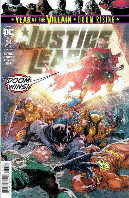 2019 - Justice League, Vol. 3 #34 Var. A - Part Five - M - ENG - PRE-ORDER 1