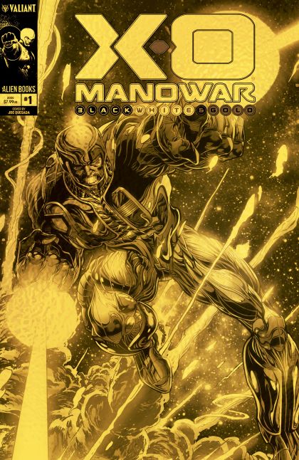 2026 - X-O Manowar Black, White & Gold #1 Var. D - M - ENG - PROMO 1