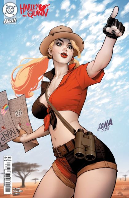 2025 - Harley Quinn, Vol. 4 #56 Var. B - Part 3: Late Afternoon of the Hunter! - M - ENG - PRE-ORDER 1