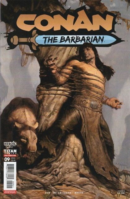 2024 - Conan the Barbarian (Titan Comics) #9 Var. B - M - ENG - PRE-ORDER 1