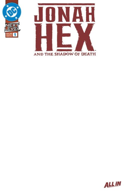 2026 - Jonah Hex and the Shadow of Death #1 Var. E - M - ENG - PRE-ORDER 1