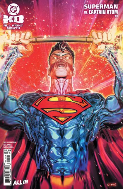 2025 - DC K.O.: Superman vs. Captain Atom #1 Var. B - Round One: Superman vs. Captain Atom - M - ENG - PRE-ORDER 1