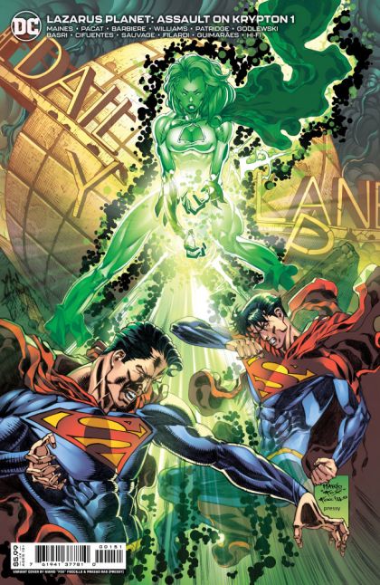 2023 - Lazarus Planet: Assault on Krypton #1 Var. E - Gone Dark / Electric / Breakthrough / Deus Ex Magicka - M - ENG - PRE-ORDER 1