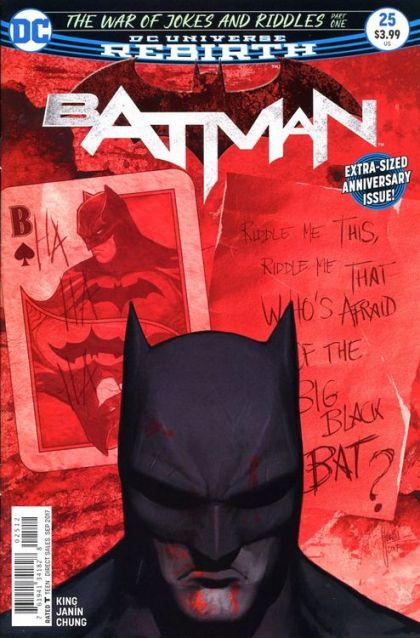 2017 - Batman, Vol. 3 #25 Var. D - M - ENG - PRE-ORDER 1